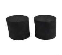 Foam Speaker Port Bungs Bass Tuning Open Cell Stopper Reduces Boominess Black Inserts for Rear Vents Multiple Sizes for Wall Placement Audio Optimization(90x80mm)