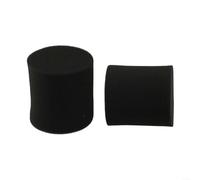 Foam Speaker Port Bungs Bass Tuning Open Cell Stopper Reduces Boominess Black Inserts for Rear Vents Multiple Sizes for Wall Placement Audio Optimization(80x80mm)