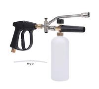 Foam Sprayer 4000 PSI 1L Capacity with 2 Connector Interface 1/4 Inch Nozzle Pressure Washer Foam Cannon Kit for Motorcycles Cars Roofs Driveways