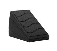Foam Squat Wedge - Adjustable Stretch Block | Multi-Angle Fitness Ramp - Three-in- Incline Plate, Improved Calf Massage Function for Use in Hyper-Kit when Travelling at Home
