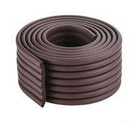 Foam Step Pads with Trimming Capability for Bunk Bed Loft Dorm Ladders and Indoor Stair Edge and Corner Safety (Brown)