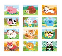 Foam Sticker Books | 3D Eva Sticker Art Set Handmade for Kids - Various Themes Sticker Puzzle Game, for Teacher Rewards