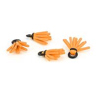 Foam Strike Indicators 4pcs Drift Float Accessories Ideal for Fly Fishing Easy to Use Lightweight (Orange)