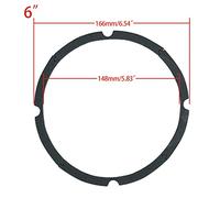 Foam Surround Edge Rings Repair 4-hole/8-hole 4-21 Inches Surround Repair Rubber Replacement Holder