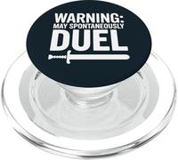 Foam Sword Fighting Humor LARP Battle Combat Play PopSockets PopGrip for MagSafe