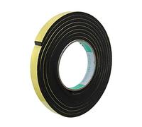 Foam Tape EVA Foam Tape Single Sided Foam Strips Adhesive Waterproof for Door and Window Insulation, High Density Foam Seal Tape 20mm(W) x 3mm(T) x 5m(L)