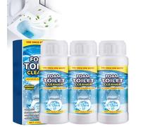 Foam Toilet Cleaner, Advanced Bathroom Bowl Cleaner for Home, Powerful Instant Cleaners for Bathroom Cleaning Supplies, Self Activating Miracle Foam for Toilet Bowl Cleaning (3)