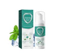 Foam Toothpastes, Teeth Whitening Foam Toothpaste, Fresh Mint Tooth Mousse, Portable Mouthwash for Sensitive Teeth, Total Oral Care, Deep Cleansing & Refresh Breath, 60ml (1pc)