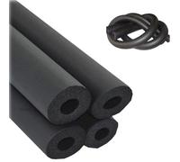 Foam Tube 20/32/75/90/100mm Pipe Insulation Covers 1.6m Long Flexible Foam Tubing Grips 13/17mm Wall Thick High Resilience Exterior Hose Wrap For Air Conditioner Outdoor Hot And Cold Water Pipe ( Size