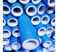 Foam Tube Insulation Pipe Insulation Foam Tubing Elastomeric Polyethylene Foam Pipe Covers ID 5/8" 3/4" 1" 1-1/4" for Tubing Outdoor Water Hot or Cold Pipes(Blue,ID:25mm x TH:7mm)