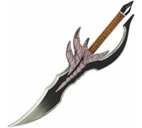 Foam Venom Fang Dagger 65cm Cosplay Prop Solo Leveling Rasaka’s Sung Jinwoo Replica Weapon, Lightweight Anime Costume Accessory for Conventions & Display