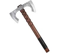 Foam Viking Axe for Halloween Costume Cosplay, Fake Axe Weapon Medieval Renaissance Accessories Props (Axe-A0034)