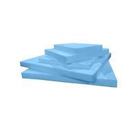 Foam Village High Density Upholestry Blue Foam Cut To Size for Garden Bench, Dog Beds, Sofas, Chairs padding, Caravan, Campervan & Replacement [Made to Order Available] (22 x 24, 4)