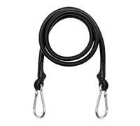 Foam Water Pad Cord, Kayak Tow Rope, Elastic Water Rope, Reliable Boating Equipment, Portable And Elastic Construction, Black, For Kayaking, Boating, Fishing, Or Camping At The Rivers, Seas, Yachts