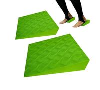 Foam Wedges for Exercises - 2 Pieces, Ergonomic, Supportive, Lightweight EVA | Squat Exercise Wedges | Block Slant Board for Balance, Strength Training, Leg Stretching, Yoga, Pushup, PLA
