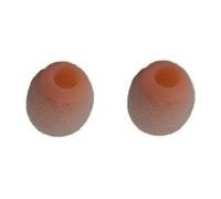 Foam Windscreen Covers/Pop Filter/Wind Shield with Silicone Holder Compatible 2pcs for RODE Smartlav＋ Lavalier Mic with Diameter of 4-5.0mm (Skin color)