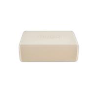 MYGA Yoga Block - High-Density EVA Foam Yoga Brick - Non-Slip, Lightweight & Durable Exercise Block for Pilates, Stretching and Flexibility at Home & Gym - Choice of Colour (Cream)