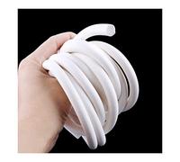 Foamed Silicone Rubber Seal Strip Silicon Sponge Cord Round Solid 1pcs, for Home Improvement Sealing Strips(Dia. 3mm(10meters))