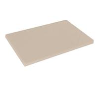 FOAMHAVEN Water-resistant Rectangular Dog Pet Bed with Zippered Removable Cover - Durable, Orthopedic, Chew-Resistant, and Easy to Clean for Small, Medium, Large Dogs (Sand, Medium- 90 x 60 x 5 cm)