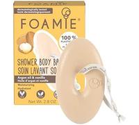 Foamie Body Bar, Moisturising Argan Oil & Vanilla, PH Balanced, Soap-Free, No Sulphates or Parabens. Made in the UK., 80 g (Pack of 1)