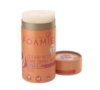 Papaya & Oat Milk Rich Care Solid Body Butter. Plastic-Free, pH-Balanced, Soap-Free, No Sulphates or Parabens. Made in the UK.