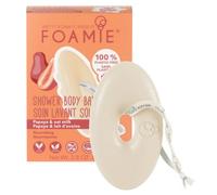 Foamie Papaya & Oat Milk Shower Body Bar nourishing body bar 80 g