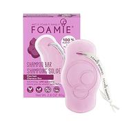 FOAMIE Shampoo Bar, Acai for Volume, Plastic-Free, pH-Balanced, Soap-Free, No Sulphates or Parabens. Made in the UK.