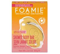 Foamie Shower Body Bar Beach Please Summer solid shower care for the entire body. 80 g