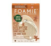 Foamie Shower Body Bar Gingerbread Cookie solid body wash with a warm gingerbread fragrance