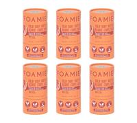 FOAMIE Solid Body Butter Rich Care Papaya & Oat Milk - 6 x 50g