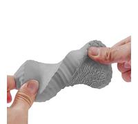 Foaming Bath Buffer - Absorbent Scrubber Net, Post-Workout Hygiene Accessories, Lightweight Portable Toiletries, Quick Drying Friction Ball, Gentle Skin Smoother | Personal Care Kit for