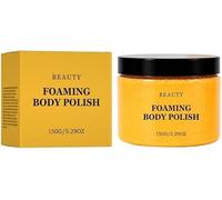 Foaming Body Polish,Two Tone Optional Scent Body Scrub,Deep Cleansing Skin-Smoothing Formula,Exfoliating Gentle Exfoliator,150g