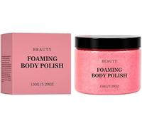 Foaming Body Polish,Two Tone Optional Scent Body Scrub,Deep Cleansing Skin-Smoothing Formula,Exfoliating Gentle Exfoliator,150g