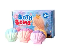 Foaming Bubble Bath - 2.75 Inch Conch Salt Balls | Aromatic Bath Set - Luxurious Foaming Bațh for Women Men Girls Moms Grandmas Youth 6 Pieces for Spa Like Home Relaxation Use