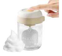 Foaming Bubbler - PP PC Silicone 10x11.5cm Electric Bath Bubble Maker | Foaming Shampoo Dispenser | Lightweight Foam Machine For Daily Use Shower Travel And Home