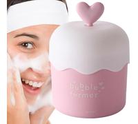 Foaming Face Wash Tool - Bubble Maker Cup, Macarons Color Jar, Skincare Cleaning Container | Portable Facial Cleanser Whip Accessory, Rich Lather Skincare Generator for Daily Travel Beauty