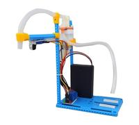 Foaming Soap Dispenser Model 3D Puzzle Assembly Kit, DIY Science Experiment Toy for Kids, Educational STEM Learning Teaching Aids