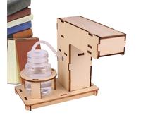 Foaming Soap Dispenser, Sensor Foaming Dispenser, Science Production Wooden Handmade Toy Material Package for Kitchen Kid Adult Workplace Living Room Child Room