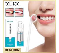 Foaming Toothpaste Press-on Whitening Mousse To Remove Yellow Tartar And Tobacco Stains