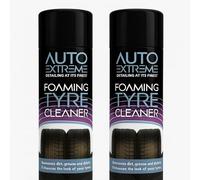 Foaming Tyre & Alloy Wheel Cleaner Spray 300ml - Removes Dirt Grime and Brake Dust Restores Shine and Finish (pack of 2)