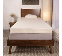 Foamma Dunlop Organic Latex Mattress Topper - Single - Firm Foam Topper Made from 100% Organic Latex Foam - GOLS Certified, Durable, Cooling, and Breathable
