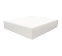 Foamy Foam High Density 5 inch Thick, 24 inch Wide, 24 inch Long Upholstery Foam, Cushion Replacement