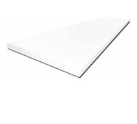FOAMYFOAM High Density 1 inch Thick, 24 inch Wide, 80 inch Long Upholstery Foam, Cushion Replacement