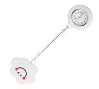 Fob Watches for Nurses,Women Pocket Clip Watch - Retractable Nurse Watch with Second Hand for Nurses Clip-on Lapel Watch Digital Watch Cute Pocket Watch for Nurses Doctors Students Women