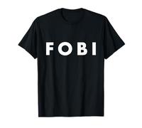 FOBI Fear of Being Included Funny Solo Wolf Warrior Zen Monk T-Shirt