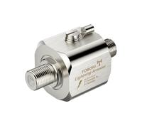 Foboiu Coaxial Lightning Arrestor, 75Ω F-Female to F-Female Coax Surge Protector 0-3 GHz, Coaxial Surge Protector for TV/CATV/OTA F-Type Lines, DC Pass-Through