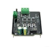 Foc Brushless Motor Controller Board Compatible With Simplefoc Shield V2.0.4 For Arduino And For Stm32 Development Boards With Ina240 Sensors Dc 12-35v Input Support For Hall And Magnetic Encoders