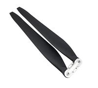 FOC Folding Carbon Fiber Plastic 3411 CW CCW Propeller Compatible With X9 Motor farming-related Drone Power System(CCW PRO AND ADAPTER)