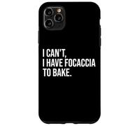 Focaccia Bread Baking Funny Foodie Bake Humor Case for iPhone 11 Pro Max