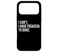 Focaccia Bread Baking Funny Foodie Bake Humor Case for iPhone 17 Pro Max